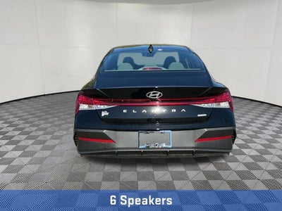 2026 Hyundai Elantra Hybrid Blue