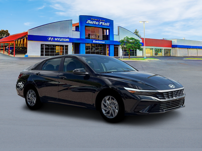 2026 Hyundai Elantra Hybrid Blue