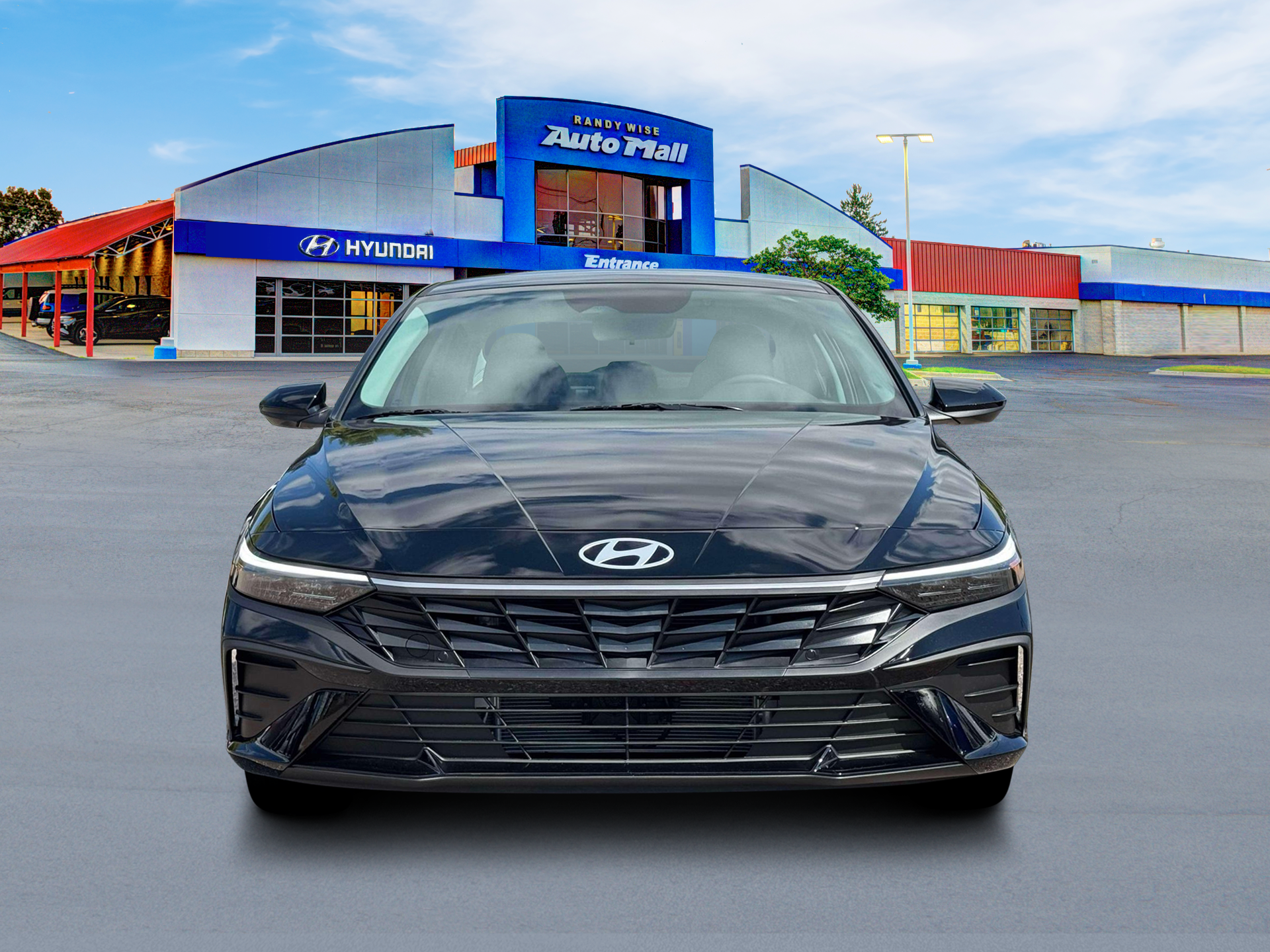 2026 Hyundai Elantra Hybrid Blue