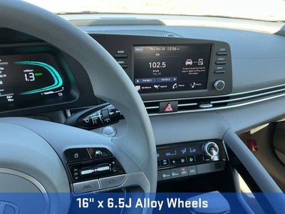 2026 Hyundai Elantra Hybrid Blue