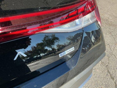 2026 Hyundai Elantra Hybrid Blue