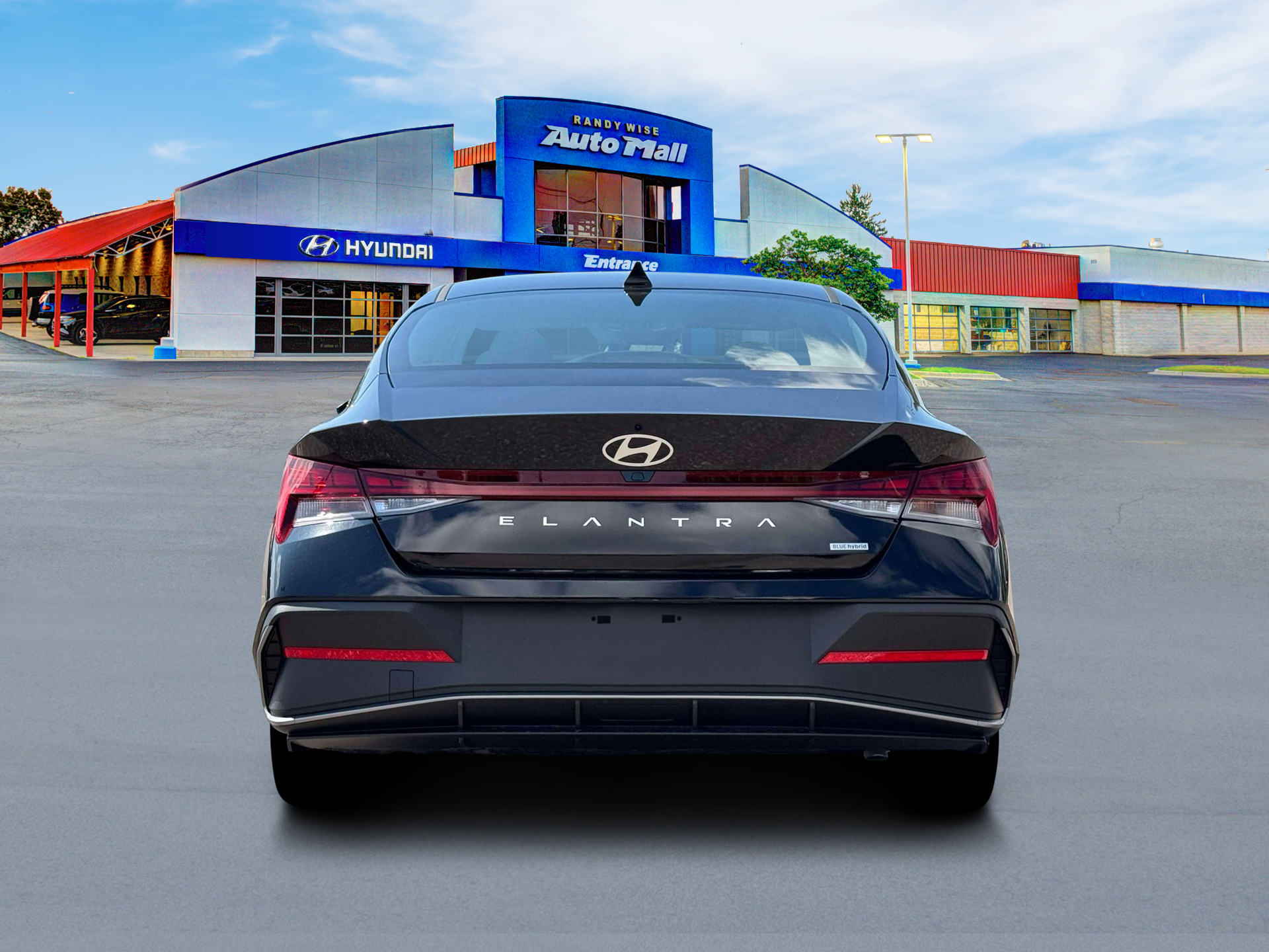 2026 Hyundai Elantra Hybrid Blue