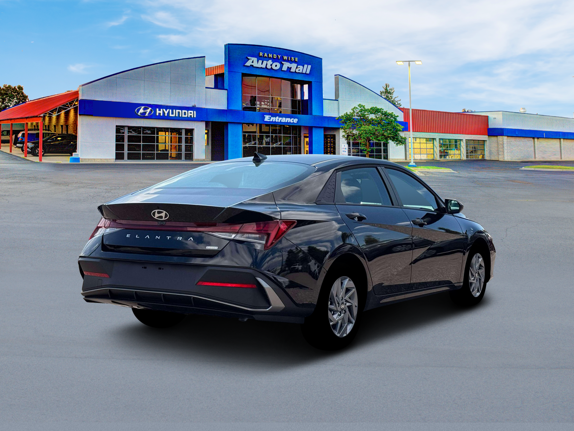 2026 Hyundai Elantra Hybrid Blue