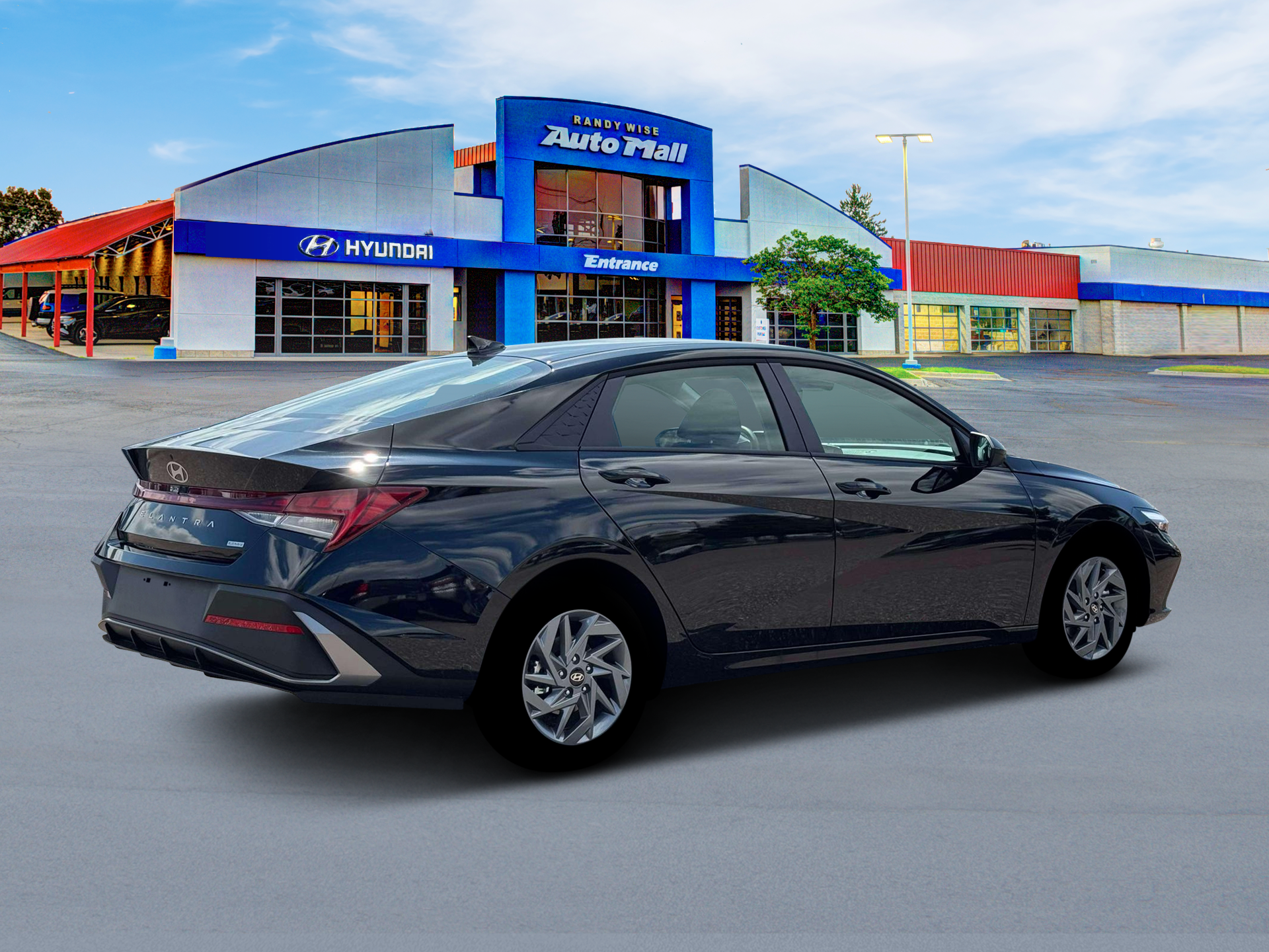 2026 Hyundai Elantra Hybrid Blue