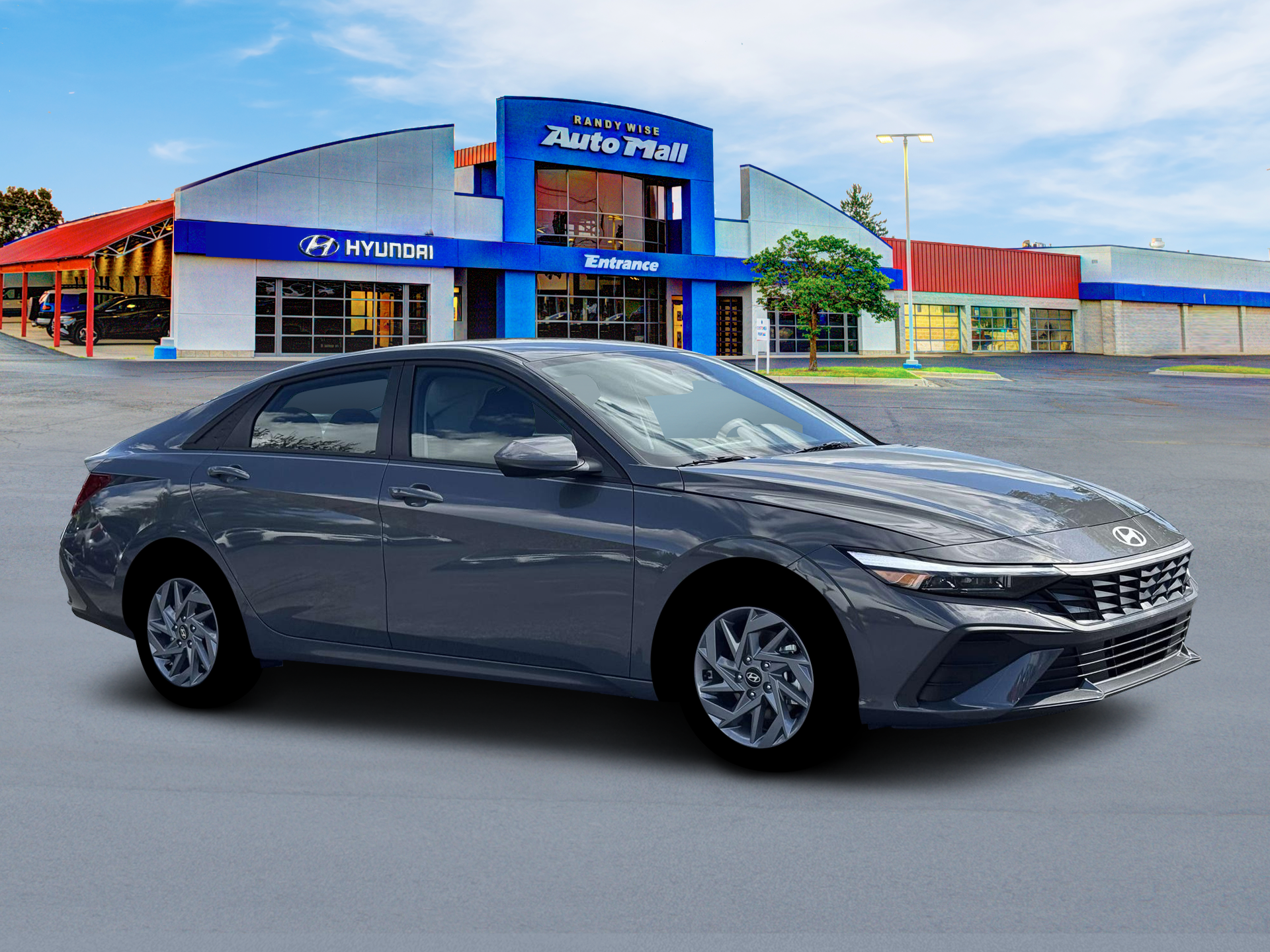 2026 Hyundai Elantra Hybrid Blue