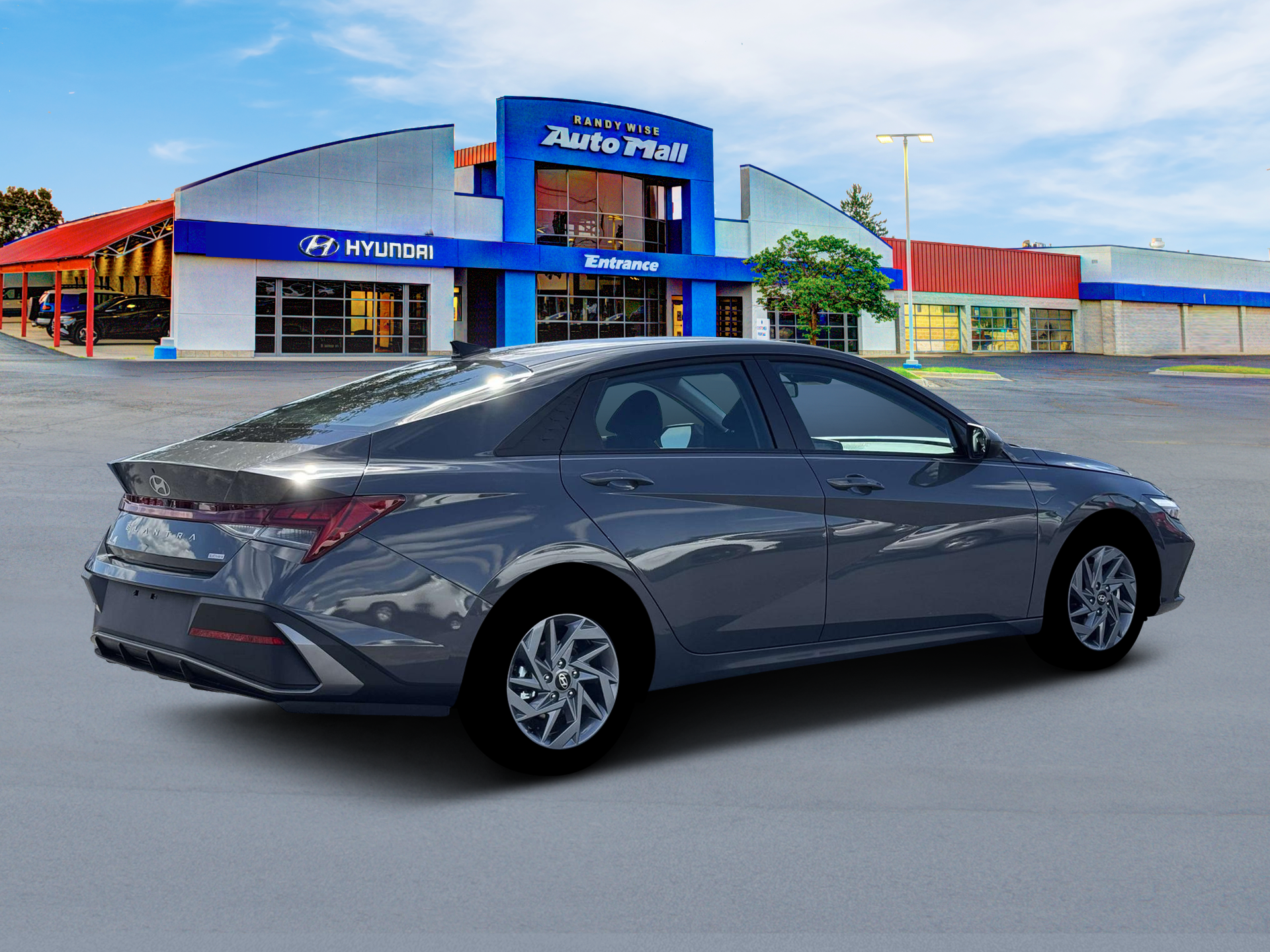 2026 Hyundai Elantra Hybrid Blue