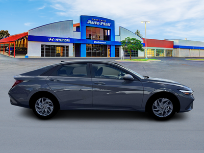 2026 Hyundai Elantra Hybrid Blue