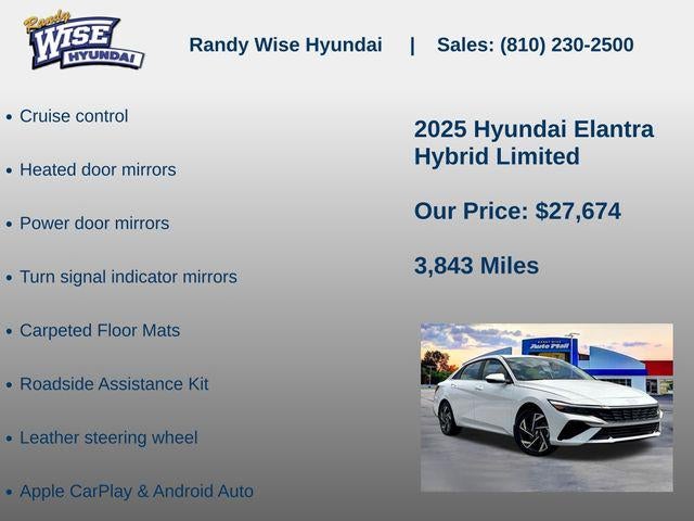 2025 Hyundai Elantra Hybrid Limited