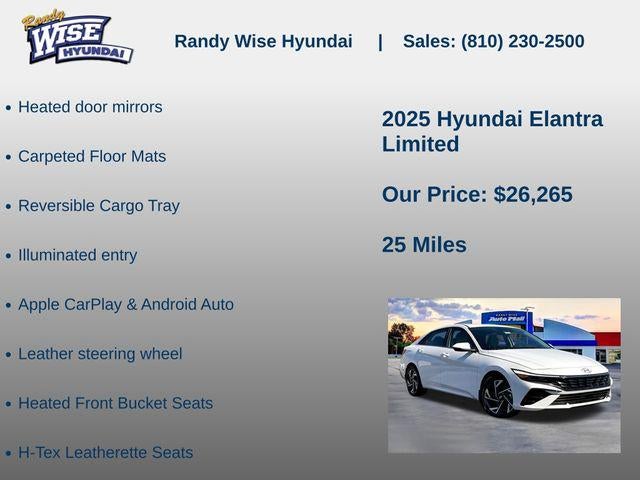 2025 Hyundai Elantra Limited