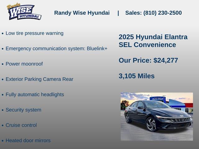 2025 Hyundai Elantra SEL Convenience