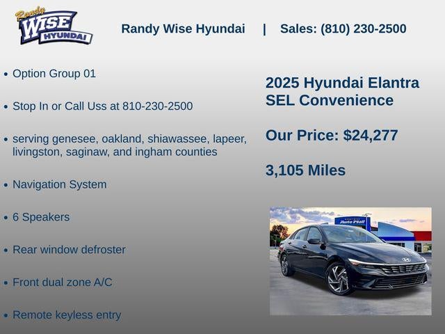 2025 Hyundai Elantra SEL Convenience