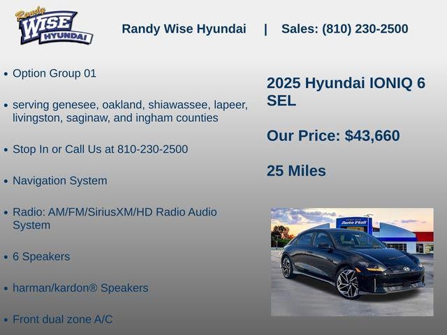 2025 Hyundai IONIQ 6 SEL