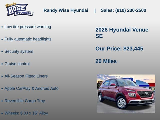 2026 Hyundai Venue SE