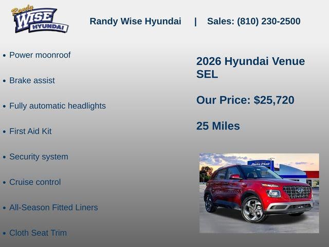 2026 Hyundai Venue SEL