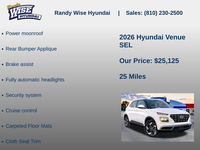 2026 Hyundai Venue SEL