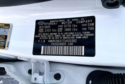 2026 Hyundai Venue SEL