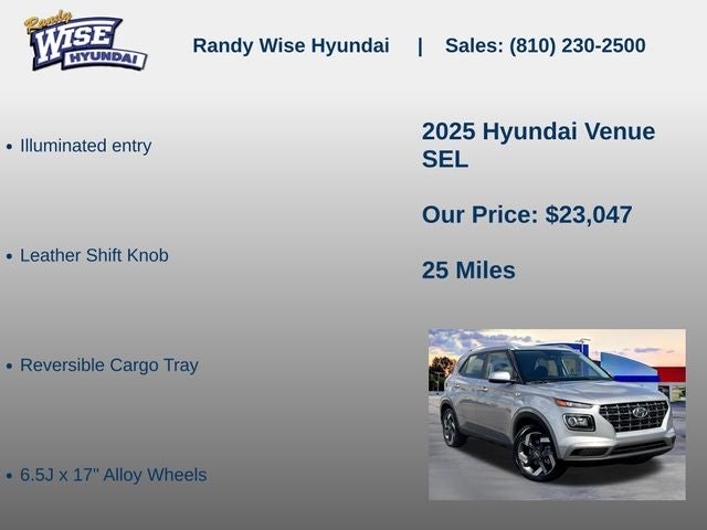 2025 Hyundai Venue SEL