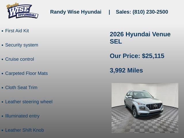 2026 Hyundai Venue SEL