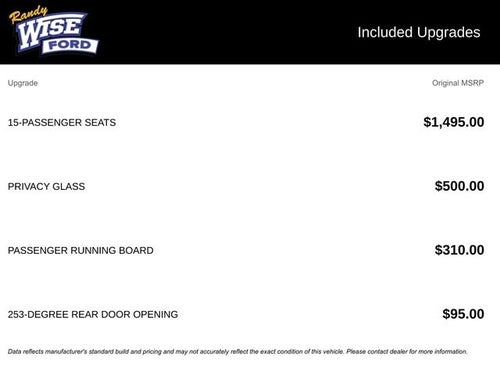 2026 Ford Transit-350 XL