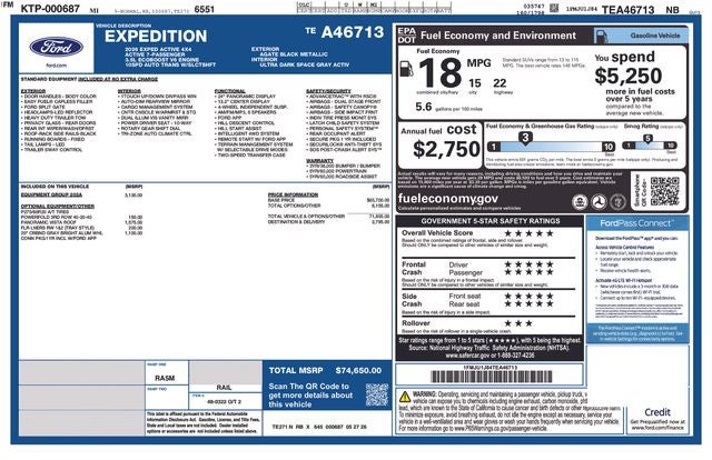 2026 Ford Expedition Active