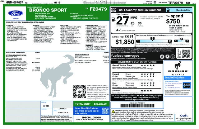 2026 Ford Bronco Sport Big Bend