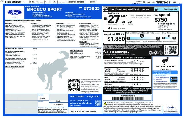 2026 Ford Bronco Sport Big Bend