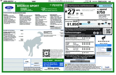 2026 Ford Bronco Sport Big Bend