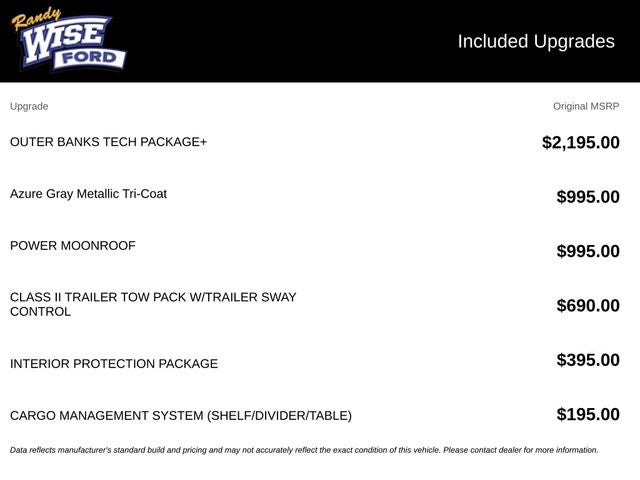 2026 Ford Bronco Sport Outer Banks