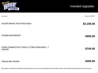 2026 Ford Bronco Sport Outer Banks