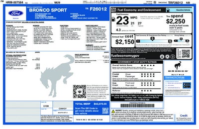 2026 Ford Bronco Sport Badlands