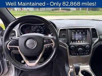 2017 Jeep Grand Cherokee Overland Certified