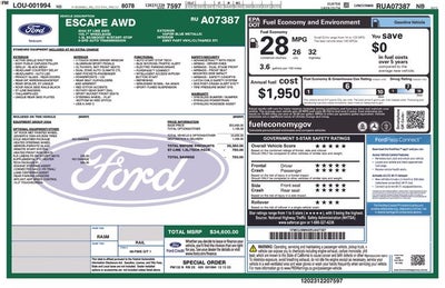2024 Ford Escape ST-Line