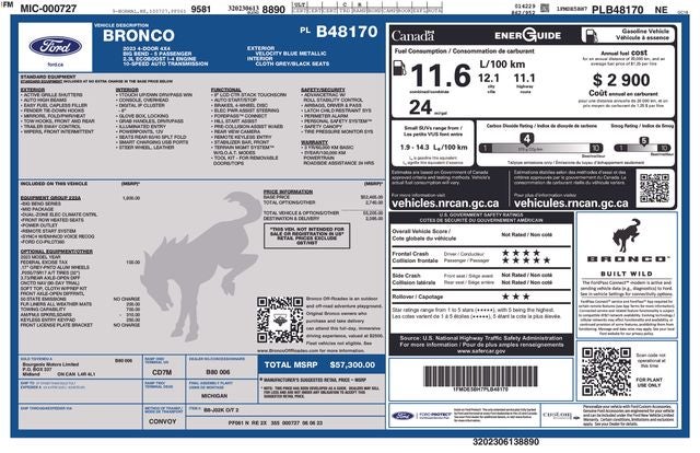 2023 Ford Bronco Big Bend