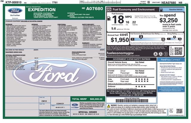 2022 Ford Expedition Platinum