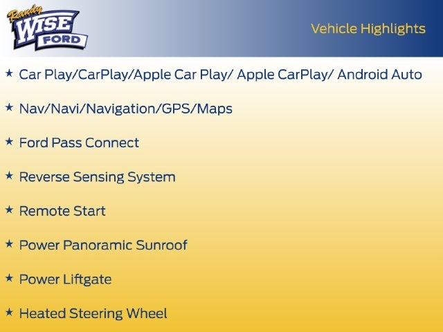 2023 Ford Explorer ST-Line Sunroof