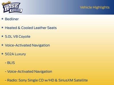 2017 Ford F-150 Lariat