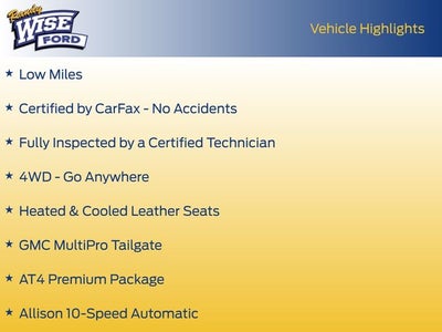 2021 GMC Sierra 2500HD AT4