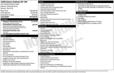 2008 Saturn OUTLOOK XR