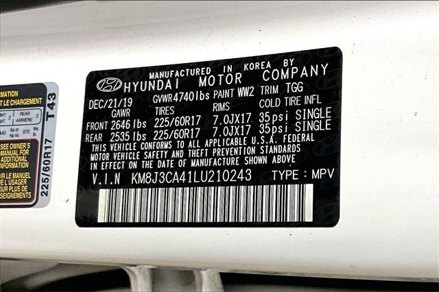 2020 Hyundai Tucson Value