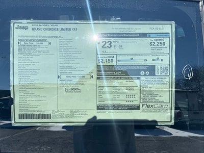 2026 Jeep Grand Cherokee GRAND CHEROKEE LIMITED 4X4