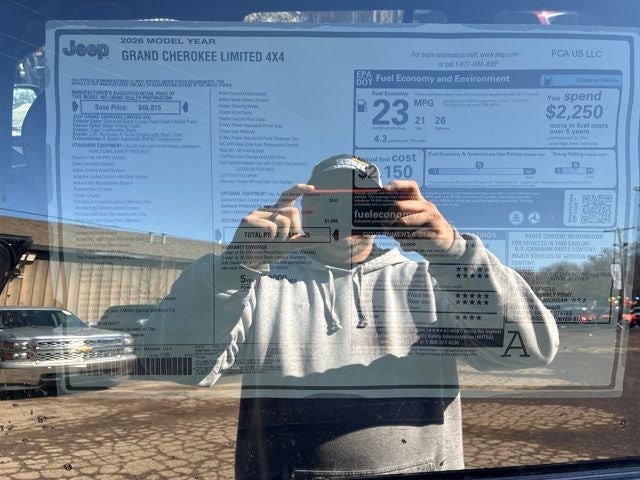 2026 Jeep Grand Cherokee GRAND CHEROKEE LIMITED 4X4