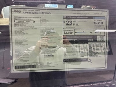 2026 Jeep Grand Cherokee GRAND CHEROKEE LIMITED 4X4