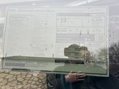 2026 Jeep Grand Wagoneer GRAND WAGONEER LIMITED ALTITUDE 4X4
