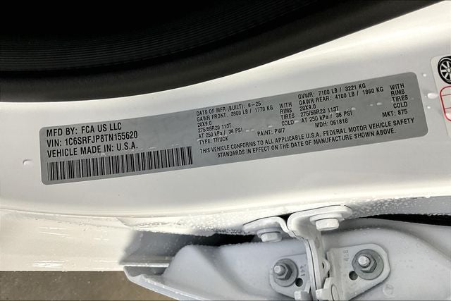 2026 RAM Ram 1500 RAM 1500 LARAMIE CREW CAB 4X4 5'7' BOX