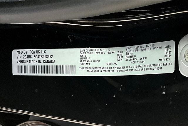 2026 Chrysler Pacifica PACIFICA SELECT