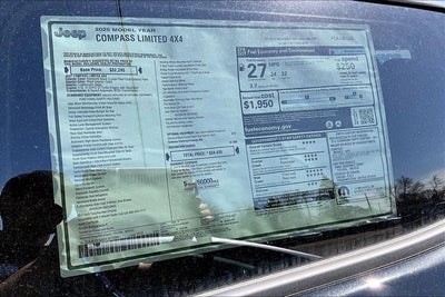 2025 Jeep Compass COMPASS LIMITED 4X4