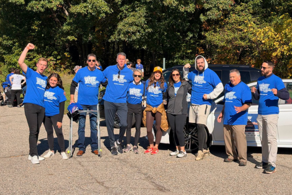 Randy Wise team supporting the Parkinson's Walk